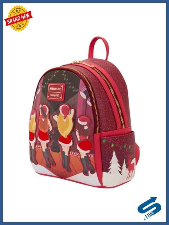 Faux Leather Light Up Mean Girls Mini Backpack
